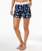 Tommy Bahama Leaf-print Boardshorts Women's Swimsuit