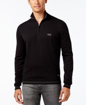 Boss Green Men's Zimmer Quarter-zip Sweater