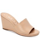 Calvin Klein Women's Britta Wedge Sandals, Created For Macy's Women's Shoes