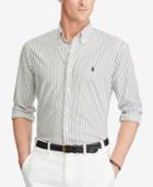 Polo Ralph Lauren Men's Standard Fit Striped Poplin Shirt