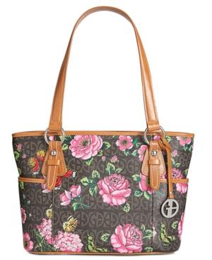 Giani Bernini Block Signature Medium Tote, Created For Macy's