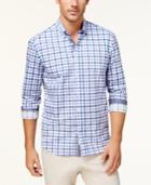 Con. Struct Men's Slim-fit Plaid Shirt, Created For Macy's