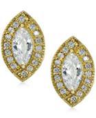 Giani Bernini 18k Gold-plated Sterling Silver Crystal Stud Earrings, Only At Macy's