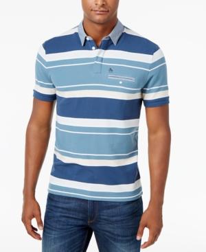 Original Penguin Men's Slim-fit Striped Polo