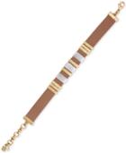 Lucky Brand Two-tone Leather Bracelet