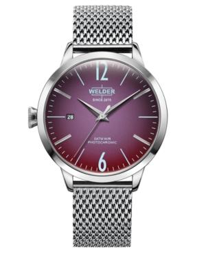 Welder Moody Women's Stainless Steel Mesh Bracelet Watch 38mm