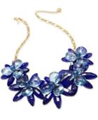 Kate Spade New York Gold-tone Blooming Brilliant Flower Statement Necklace