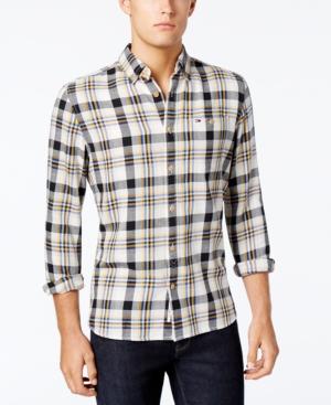 Tommy Hilfiger Men's Custom-fit Logan Plaid Shirt
