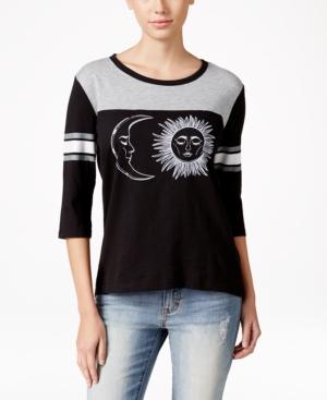 Ntd Juniors' Three-quarter-sleeve Graphic T-shirt