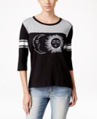 Ntd Juniors' Three-quarter-sleeve Graphic T-shirt