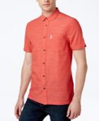 Ben Sherman Men's Textured End-on-end Pocket Shirt