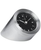 Citizen Workplace Silver-tone Metal Cylindrical Clock