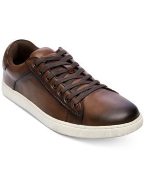 Steve Madden Men's Ruler Leather Low-top Sneakers Men's Shoes