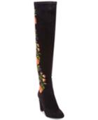 Steve Madden Women's Envoke Block-heel Over-the-knee Boots Women's Shoes