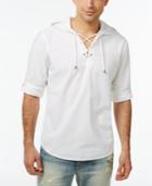 Inc International Concepts Enrique Hooded Popover Shirt, Only At Macy's