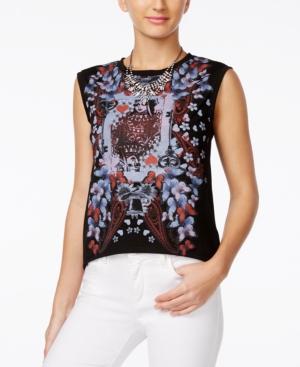 Alice Through The Looking Glass Juniors' Graphic Tank Top