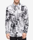 Calvin Klein Men's Shattered Print Shirt