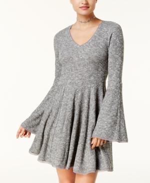 American Rag Bell-sleeve Fit & Flare Dress, Created For Macy's