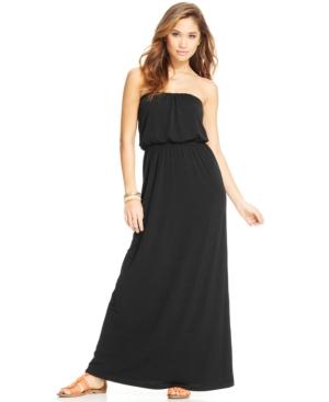 Trixxi Juniors' Strapless Maxi Dress