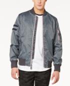 American Rag Men's Washed Nylon Bomber Jacket, Created For Macy's