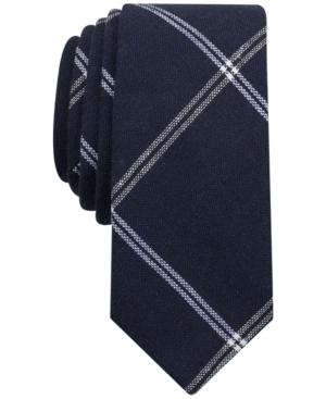 Penguin Men's Avenue Plaid Skinny Tie
