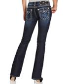 Miss Me Rhinestone-embellished Bootcut Jeans