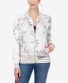 Lucky Brand Floral-print Bomber Jacket