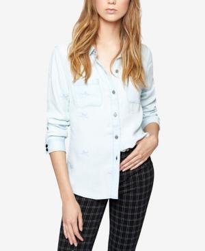 Sanctuary Embroidered Denim Shirt
