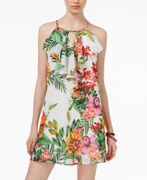 City Studios Juniors' Ruffled Shift Dress