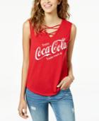 Hybrid Juniors' Coca-cola Graphic Tank Top