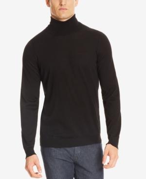 Boss Men's Extra-fine Merino Wool Turtleneck Sweater