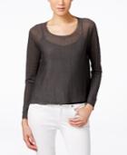 Eileen Fisher Long-sleeve Cropped Sweater