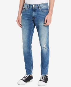 Calvin Klein Jeans Men's Straight Tapered Fit Jeans