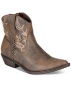 American Rag Dolly Cowboy Ankle Booties, Created For Macy's Women's Shoes