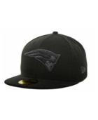New Era New England Patriots Black Gray 59fifty Hat