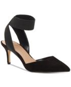 I.n.c. Women's Layloni Stretch Two-piece Kitten-heel Pumps, Created For Macy's Women's Shoes