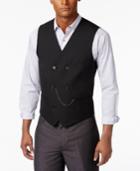 Inc International Concepts Men's Slim-fit Double-breasted Chain Vest, Only At Macy's