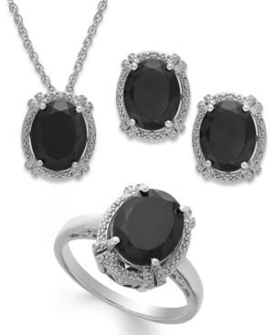 Onyx (8-3/4 Ct. T.w.) And Diamond Accent Jewelry