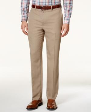 Alfani Red Men's Trabue Flat-front Pants, Only At Macy's