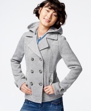 Sebby Hooded Peacoat