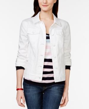 Tommy Hilfiger Denim Jacket, White Wash