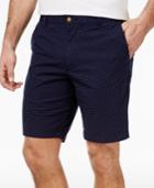 Club Room Men's Dot-pattern Cotton Shorts, Only At Macy's