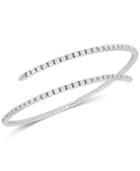 Diamond Flexie Bangle Bracelet (2 Ct. T.w.) In 14k White Gold