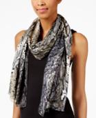 Inc International Concepts Snakeskin Printed Wrap & Scarf, Only At Macy's