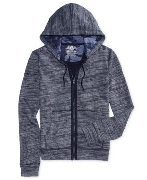 American Rag Men's Zip-up Marled Hoodie, Only At Macy's