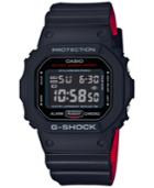 G-shock Men's Digital Blackout Black Resin Strap Watch 48x42mm Dw5600hr-1