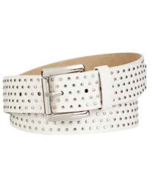 Steve Madden Flat-studded Belt