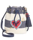 Tommy Hilfiger Summer Of Love Rugby Small Bucket Crossbody