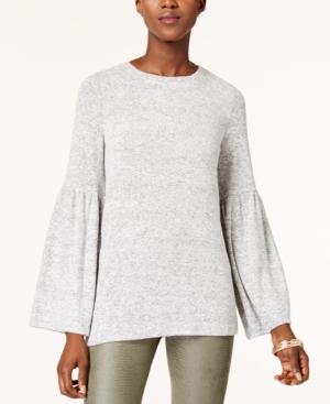Kensie Plush Touch Bell-sleeve Top
