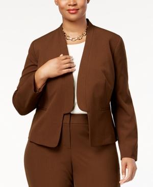 Nine West Plus Size Contoured Blazer